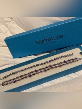 Aurora Crystal Bracelet set - Touchstone Crystal